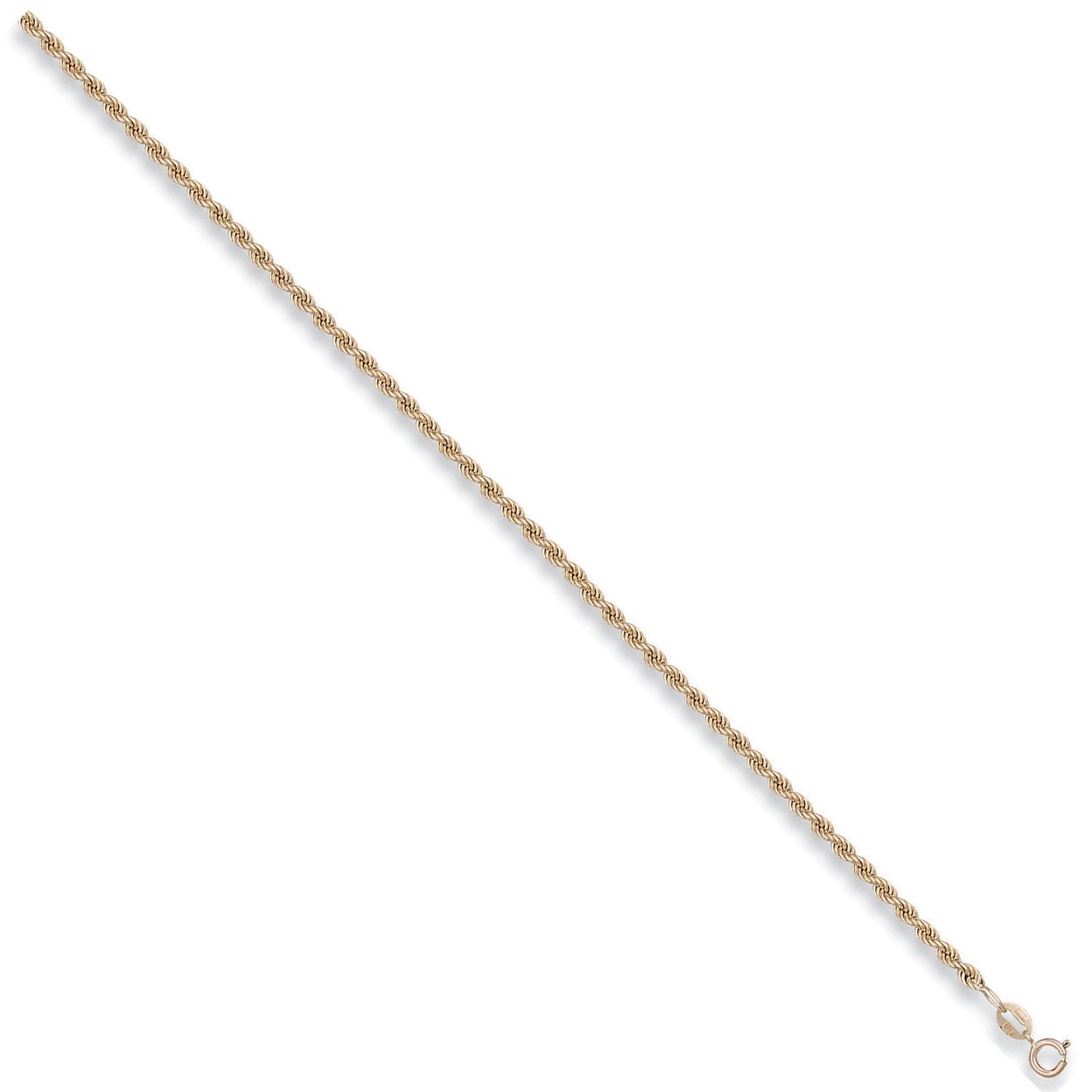 9kt Hollow Rope Chain - 2.7MM