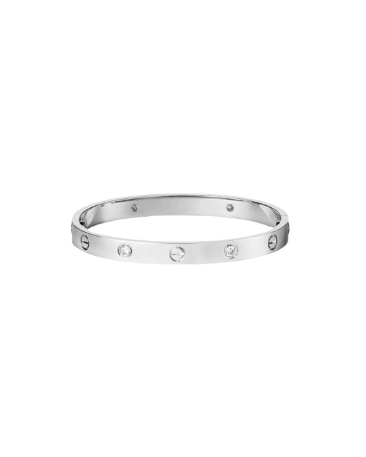 4 Diamond Dot - Screw Bracelet