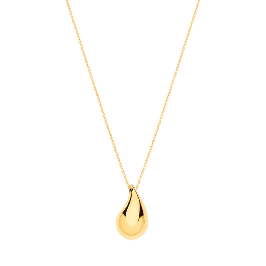 9KT TEARDROP PENDANT